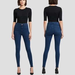 GARAGE Retro High Rise Skinny Jeans